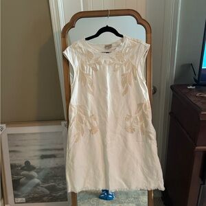 holding horses by anthropologie dress